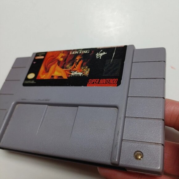 The Lion King (Super Nintendo Entertainment System, 1994) Cartridge Only Cartri - Picture 3 of 10